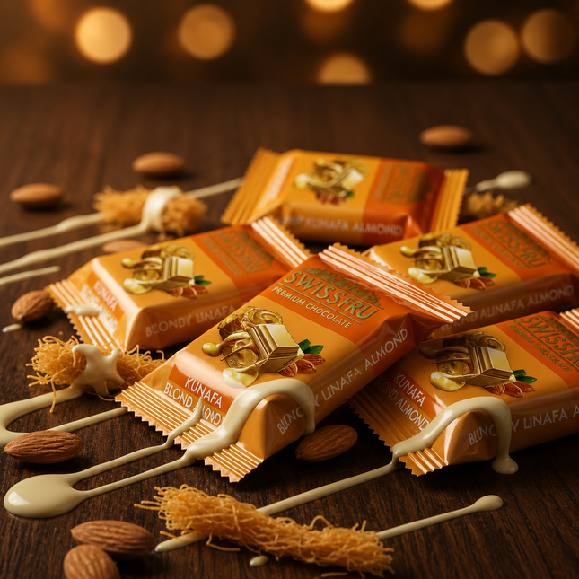 Swiss Fru Kunafa Blond Almond Mini