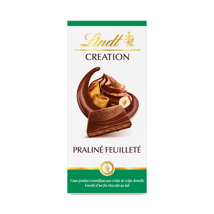 Lindt CREATION Chocolate Praline Feuilleté 150 gm
