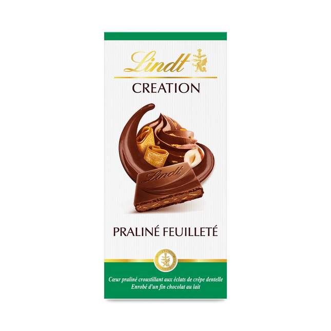 Lindt CREATION Chocolate Praline Feuilleté 150 gm