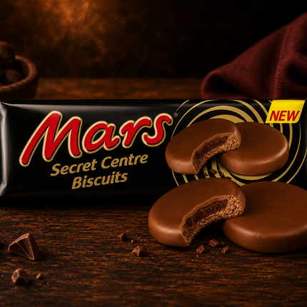 Mars Secret Center Biscuits 132gm