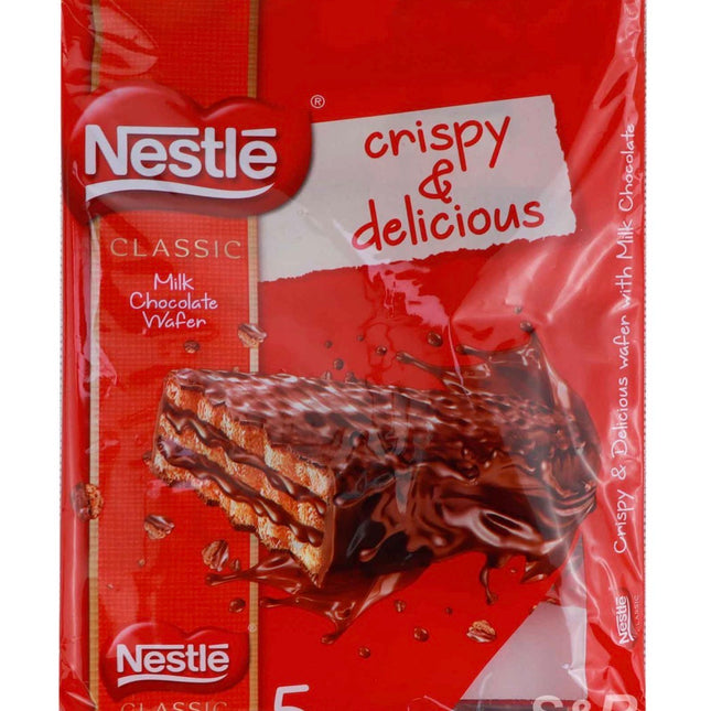 Nestle Classic Milk Chocolate Wafer 5 packs