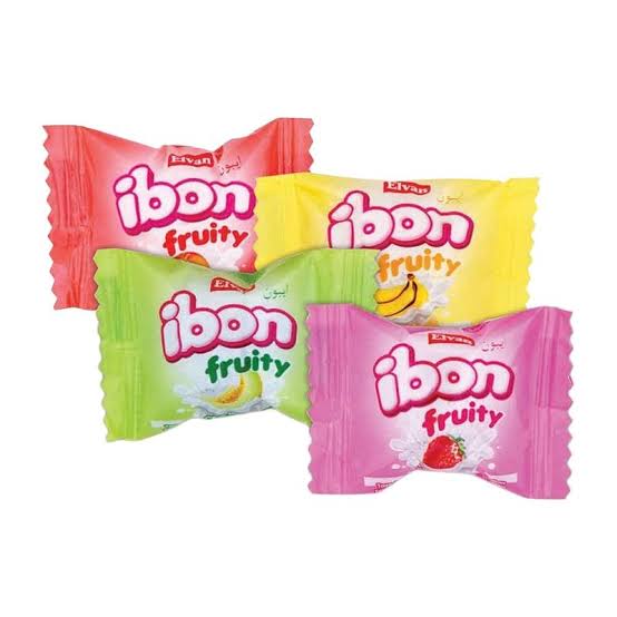 Ibon Fruity Milk Hard Candy