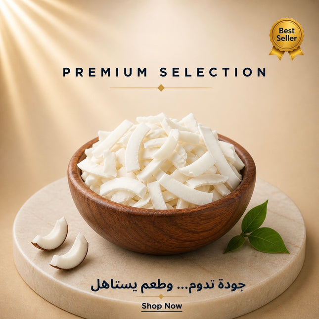 جوز هند شرائح