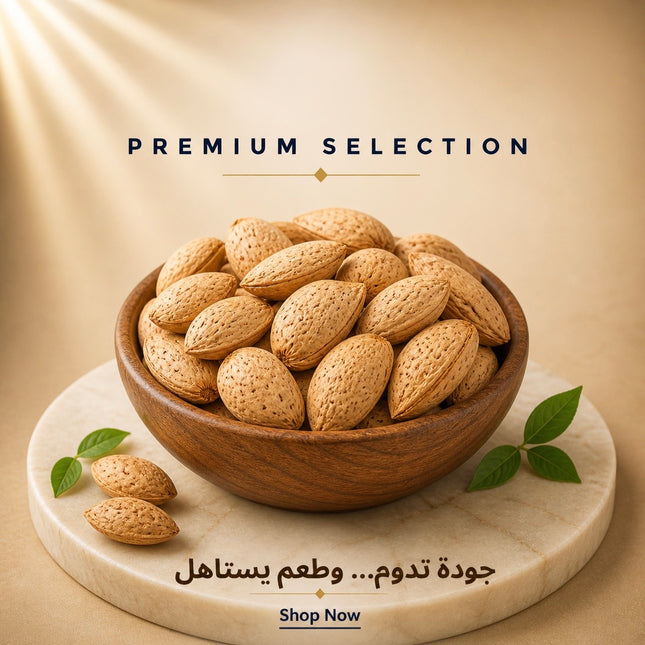 لوز بقشره