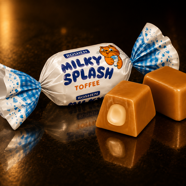 Roshen Milky Splash Toffee