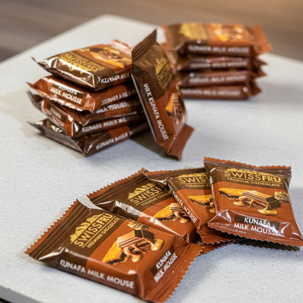 Swiss Fru Kunafa Milk Mousse Mini