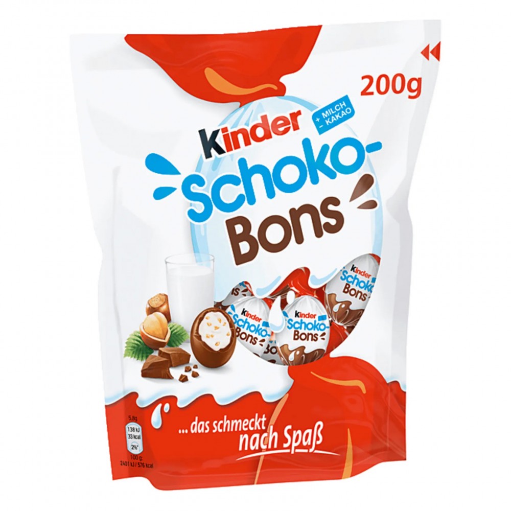 Kinder Schoko Bons Milk Chocolate 200 gm