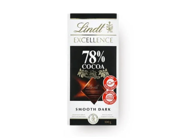 Lindt Excellence 78% Dark Chocolate 100 gm