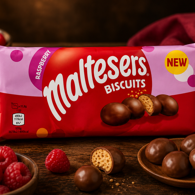 Maltesers Biscuits Raspberry 110 gm