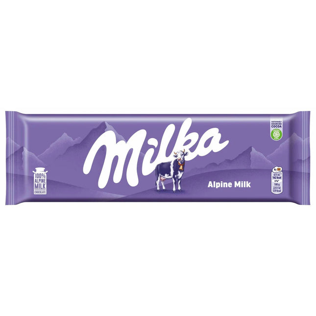 Milka Alpine Milk Chocolate 250 gm