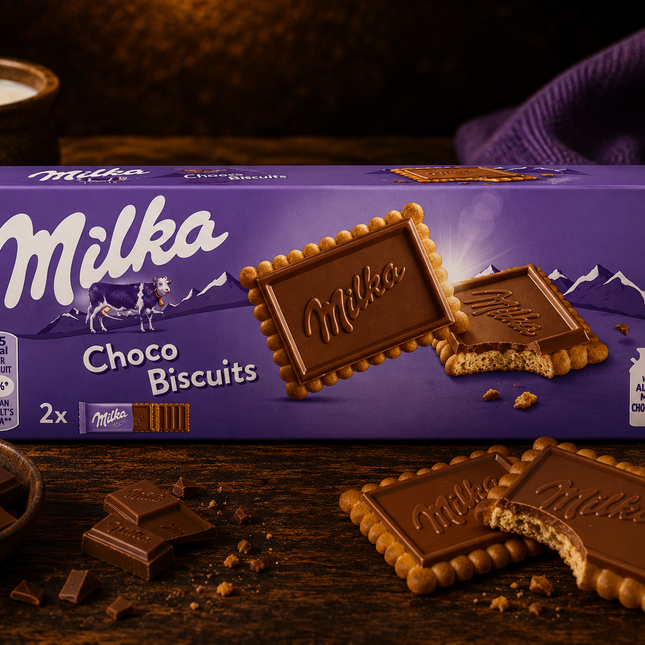 Milka Choco Biscuits Chocolate 150 gm