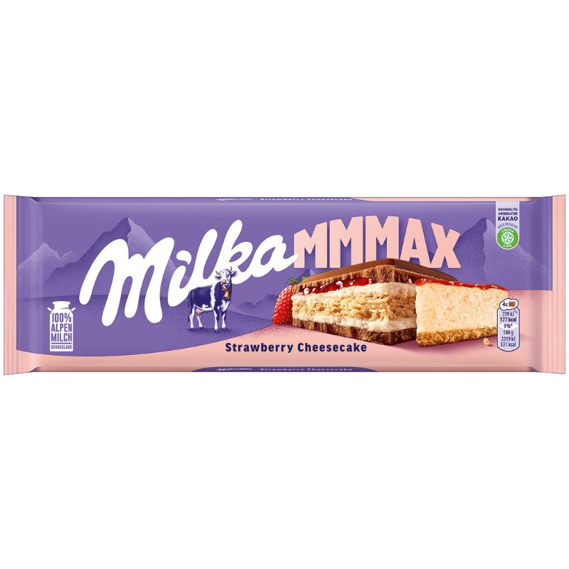 Milka Strawberry Cheesecake 300 gm