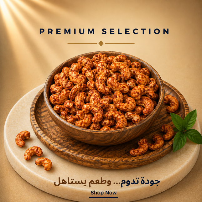 كاجو محمص باربيكيو
