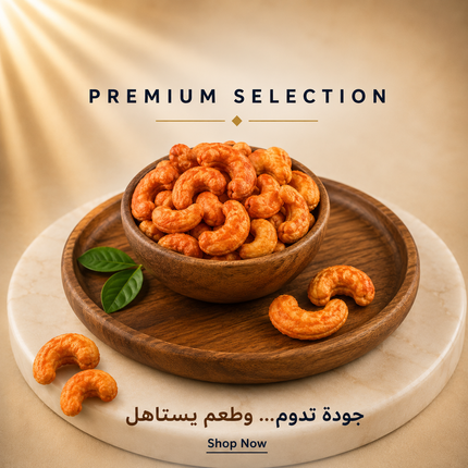 كاجو محمص جبنة