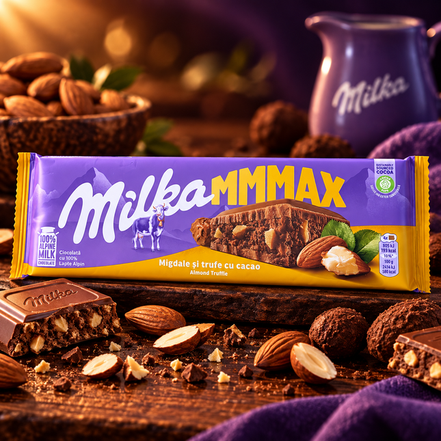 Milka MMMAX Almond Truffle 300 gm