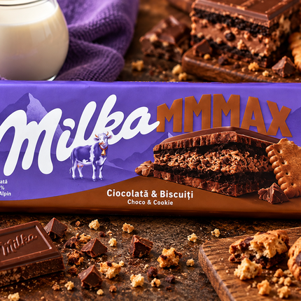 Milka MMMAX Choco & Cookie 300 gm