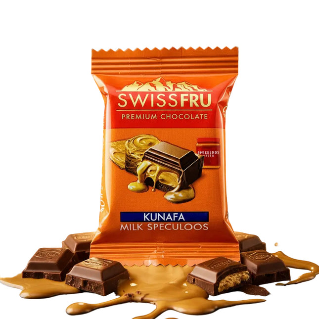 Swiss Fru Kunafa Milk Speculoos Mini