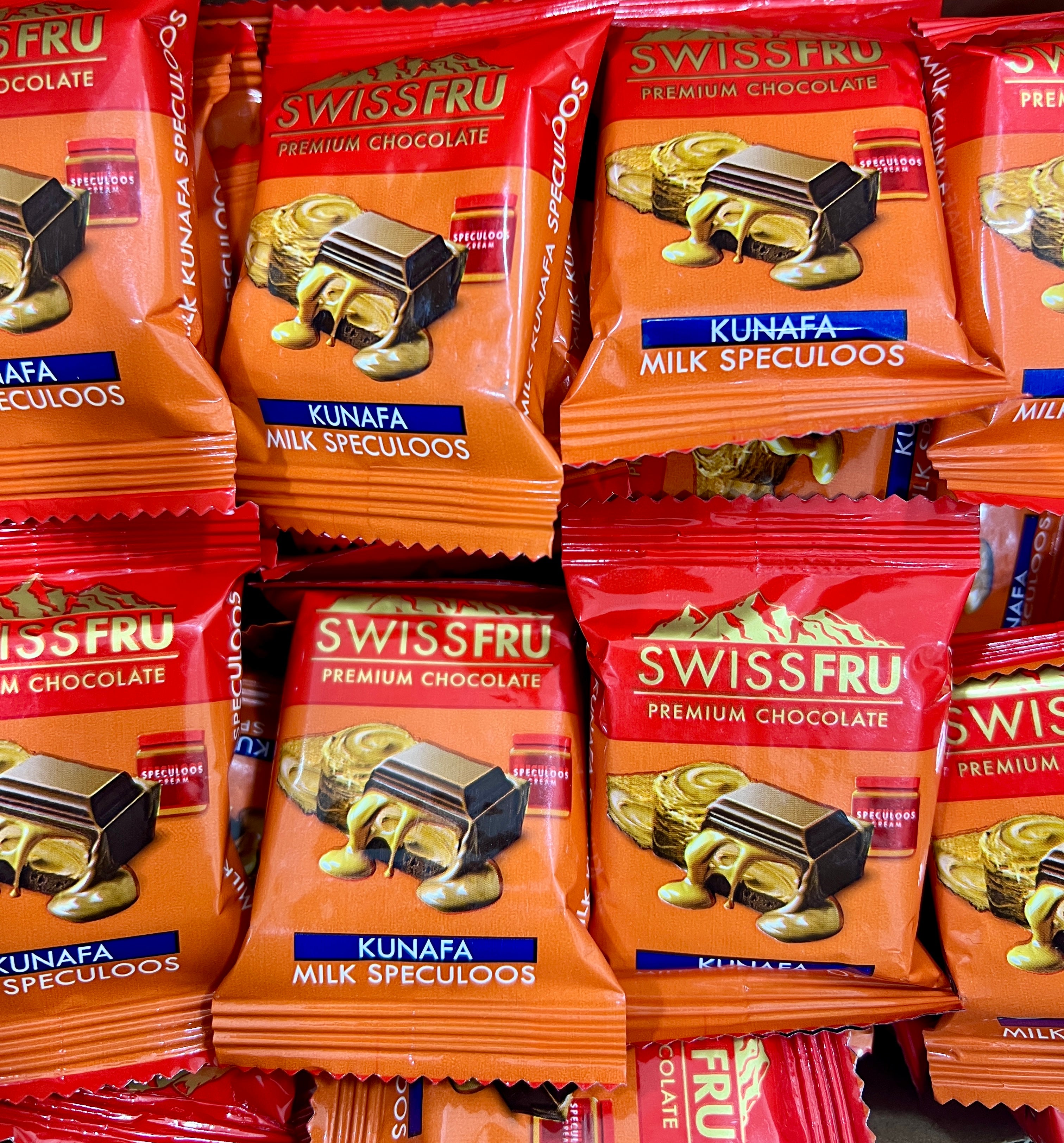 Swiss Fru Kunafa Milk Speculoos Mini