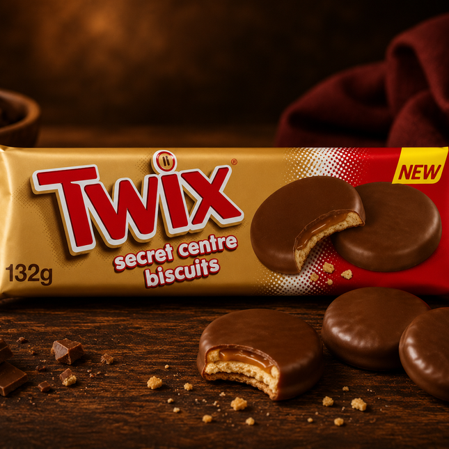 Twix Secret Center Biscuits 132gm