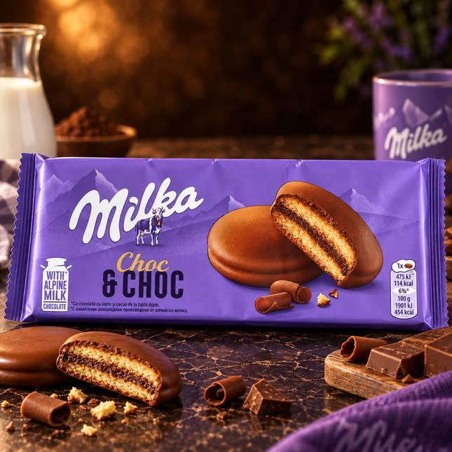 Milka Choc & Choc 150 gm