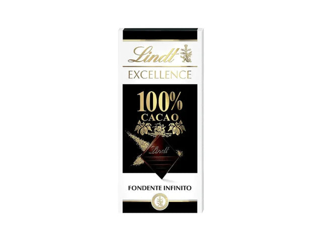 Lindt Excellence 100% Dark Chocolate 50 gm