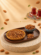 لوز مقشر محمص