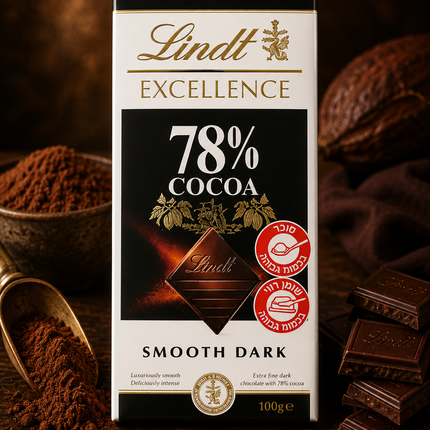 Lindt Excellence 78% Dark Chocolate 100 gm