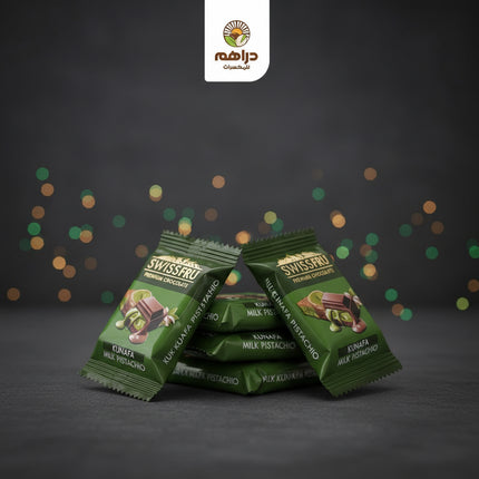 Swiss Fru Kunafa Milk Pistachio Mini