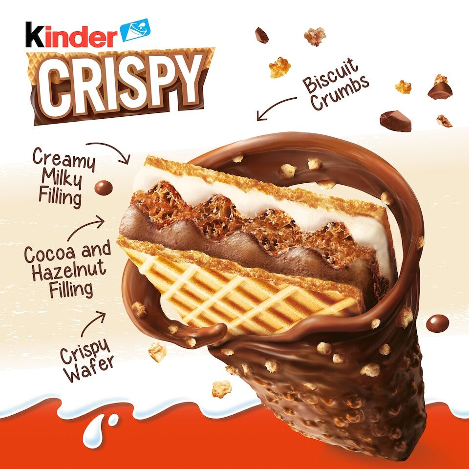 Kinder Crispy x5 pieces - 170gm