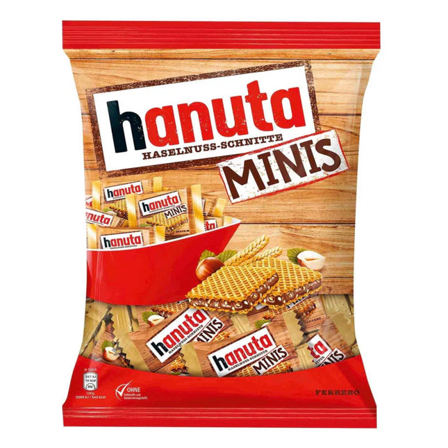 Hanuta Chocolate Wafers Minis 200gm