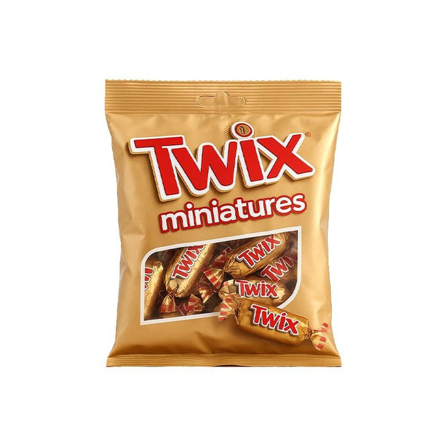 Twix Miniatures Biscuit & Caramel Chocolate - 150 gm